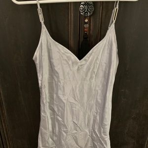 Light silver size m NWT lingerie LA SENZA